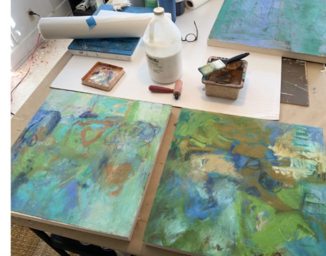 Mounting Oil Paintings on Paper Onto a Board